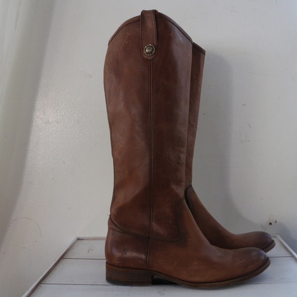 frye brown boots - Picture 3 of 14